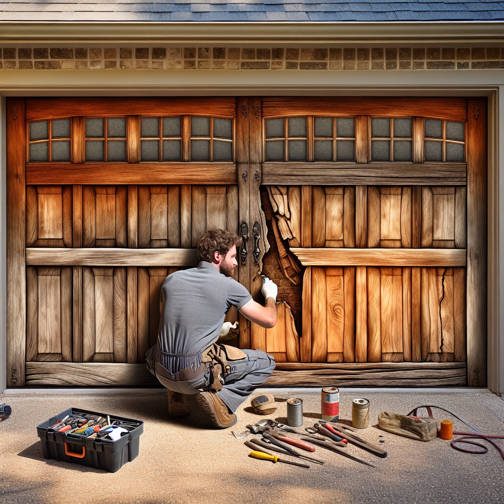 Revive Your Garage Door's Beauty with Expert Panel Repair in Houston